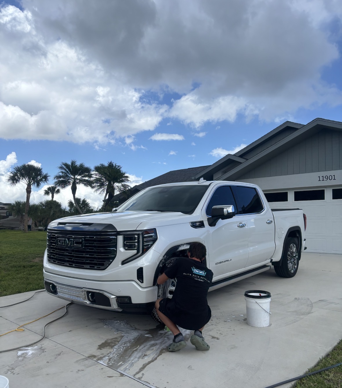 Detailed luxury vehicle